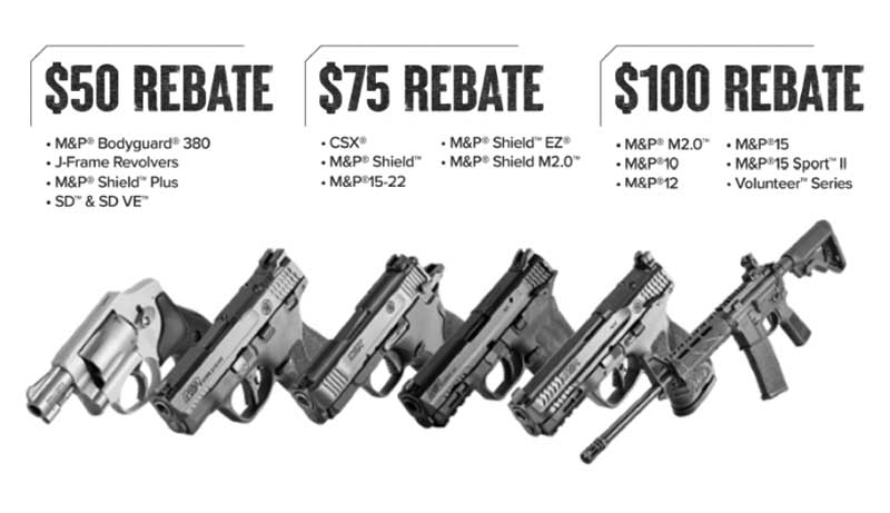 Smith Wesson Announces Firearm Frenzy Rebate LaptrinhX News