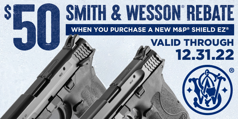 Smith Wesson Rebate Shield EZ Holiday Rebate Vance Outdoors