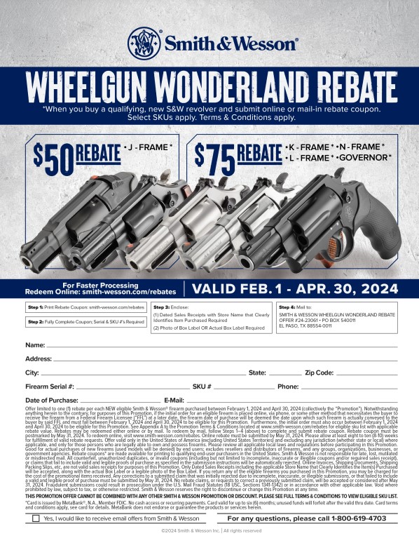 Smith And Wesson M&P 15 Sport Rebate