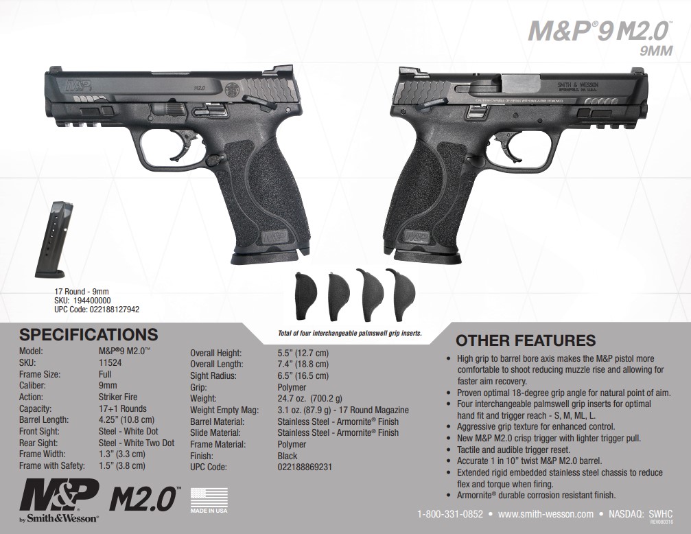 Smith And Wesson M&P 9 Shield Rebate