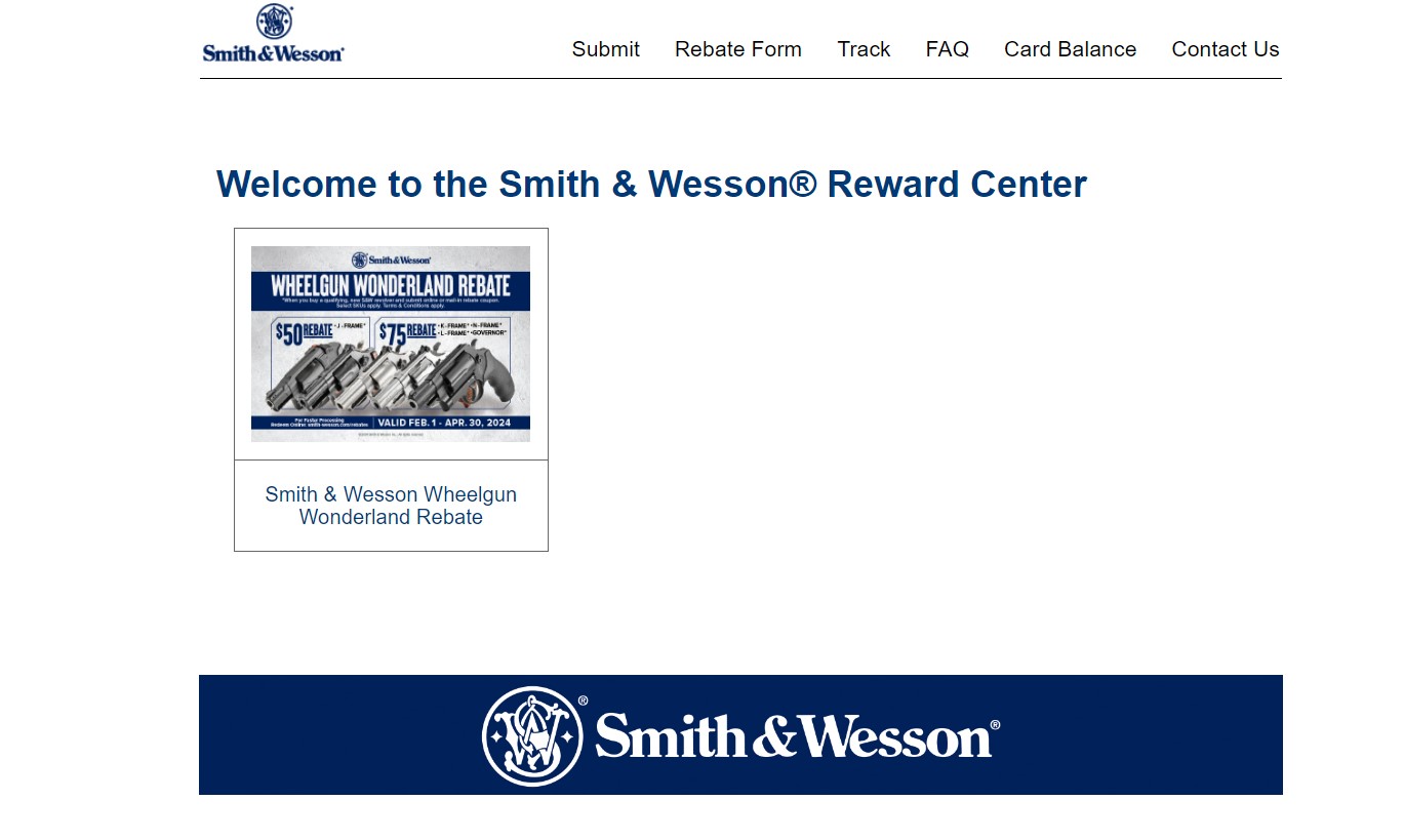 Smith And Wesson M&P Shield Summer Rebate