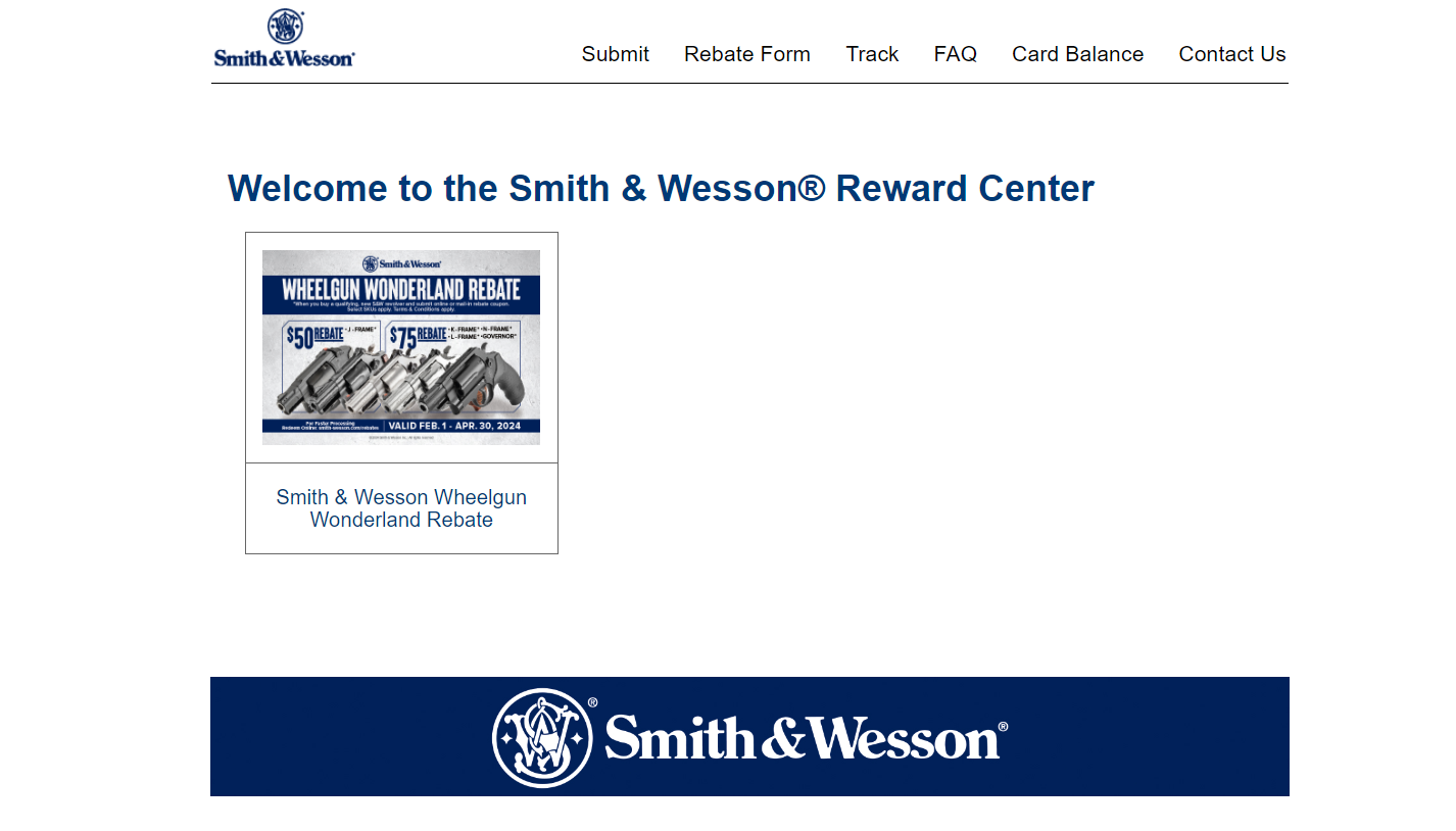 Smith And Wesson Nation's Finest Rebate