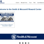 Smith And Wesson Online Rebate