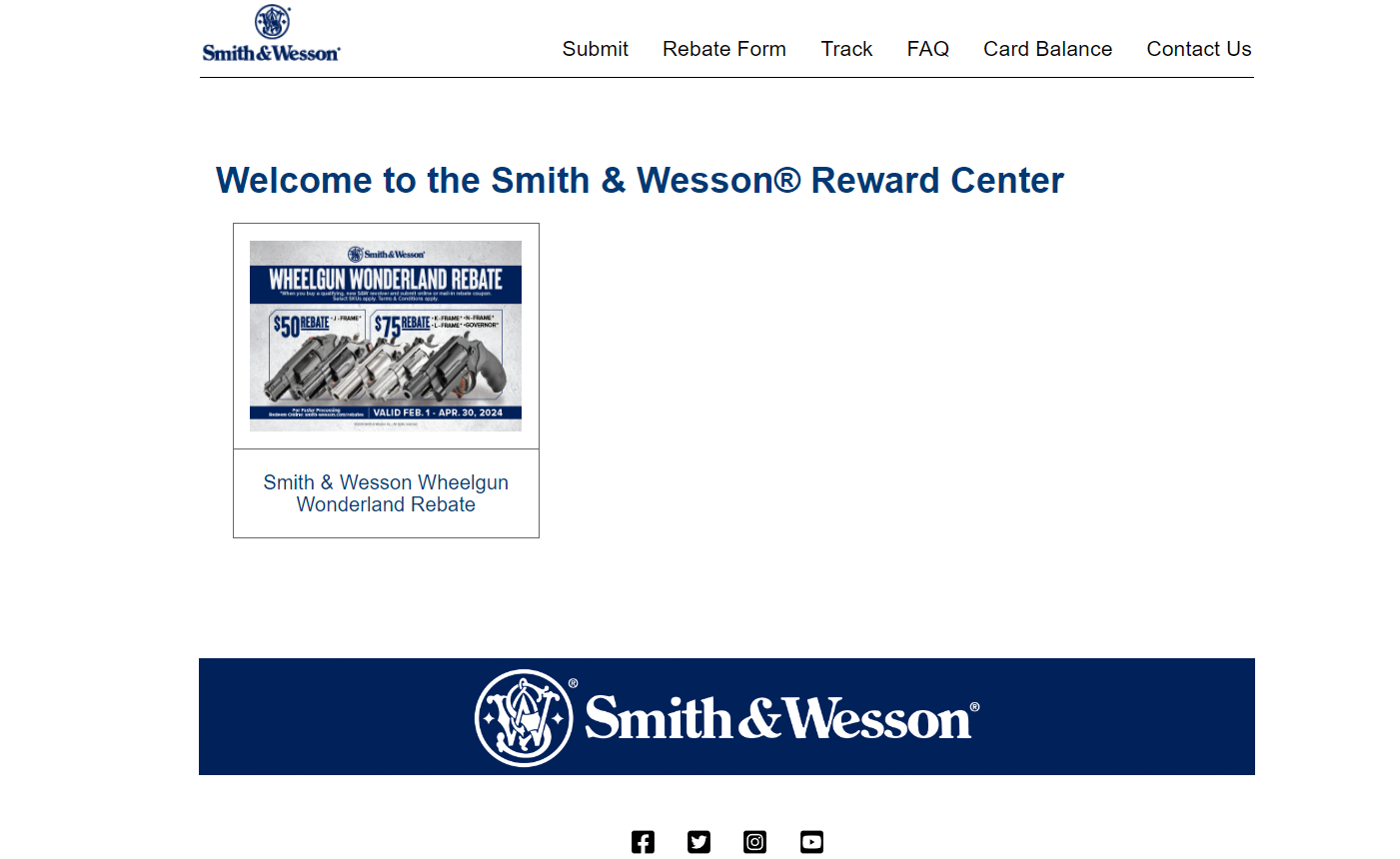 Smith And Wesson Online Rebate Status