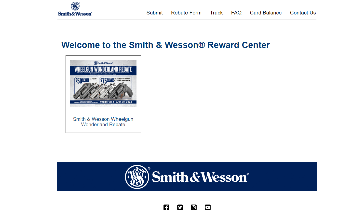 Smith And Wesson Online Rebate