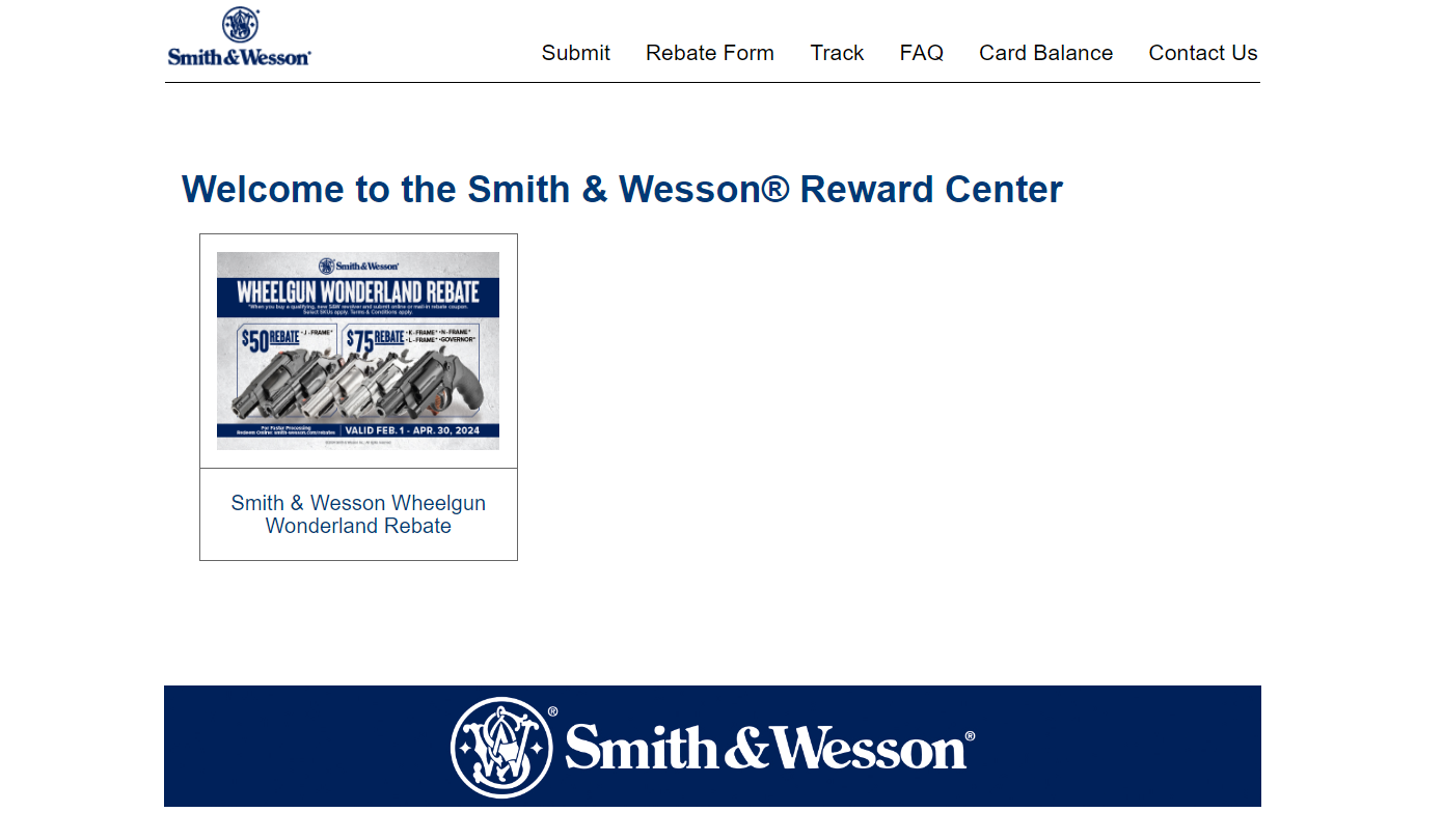 Smith And Wesson Plus Rebate