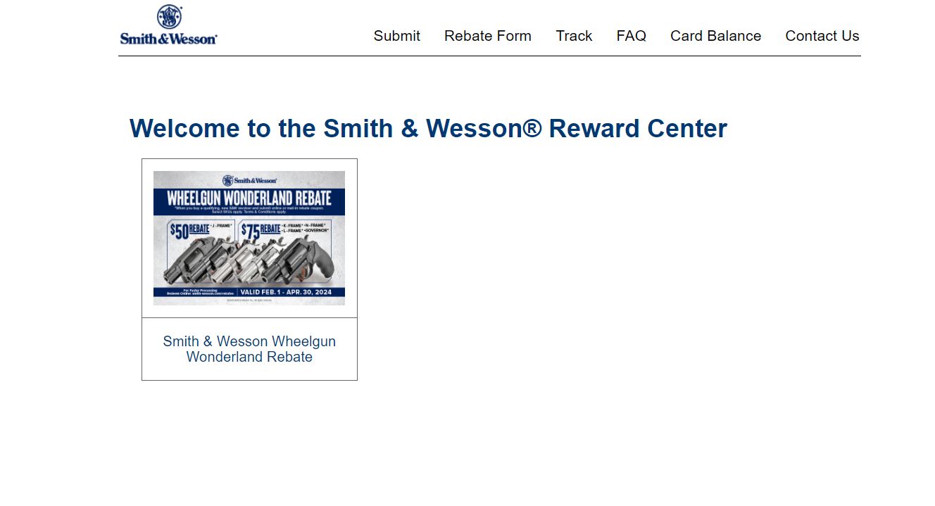 Smith And Wesson Rebate Academy