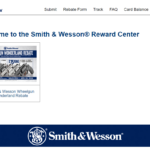 Smith And Wesson Rebate Debit Card Pin Number