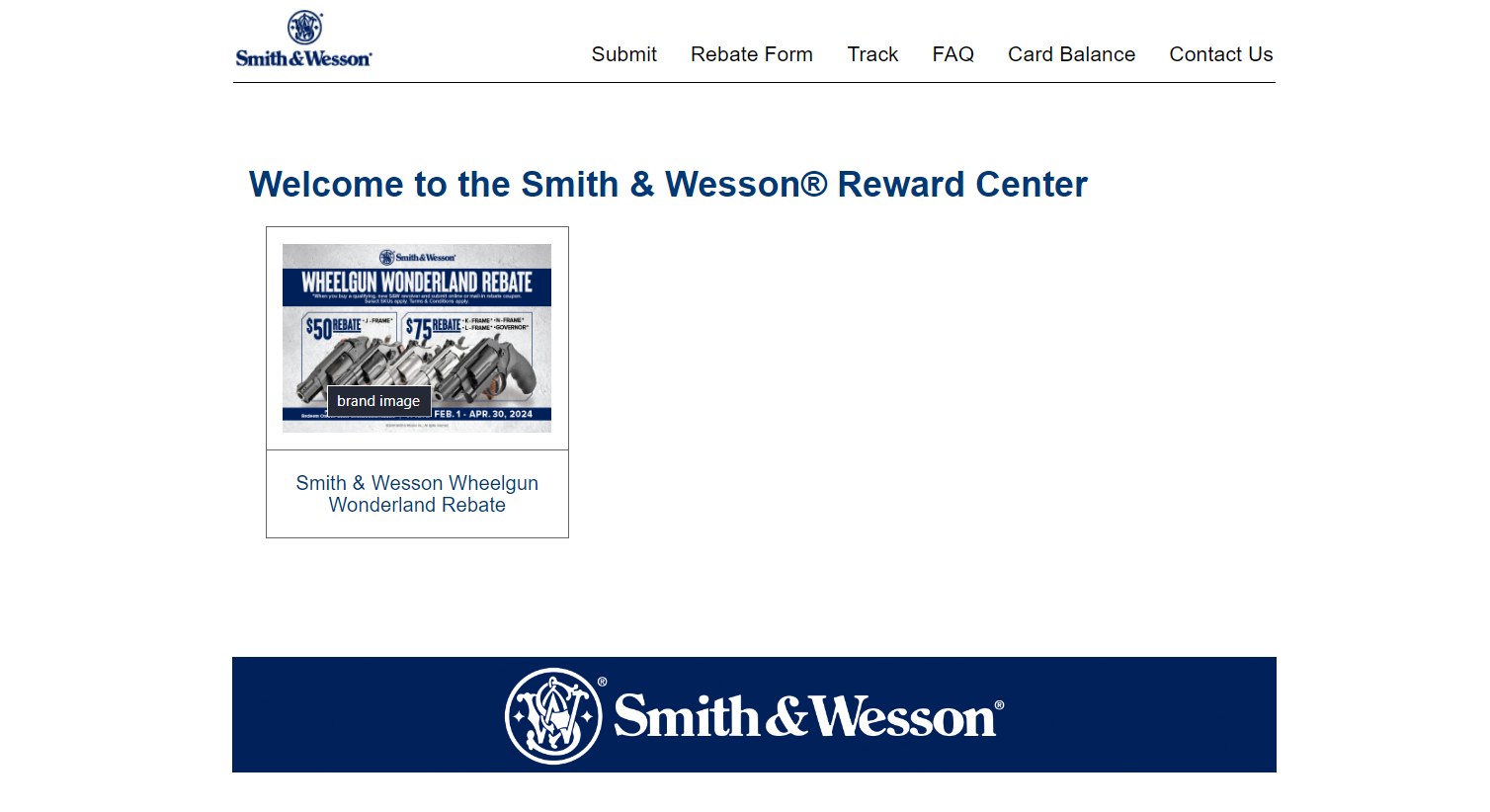 Smith And Wesson Rebate Help